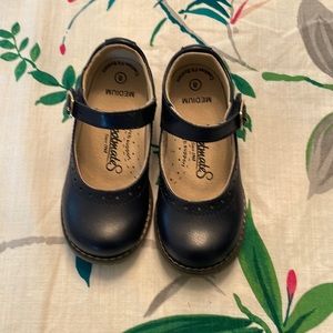 Footmates navy Mary Janes size 8